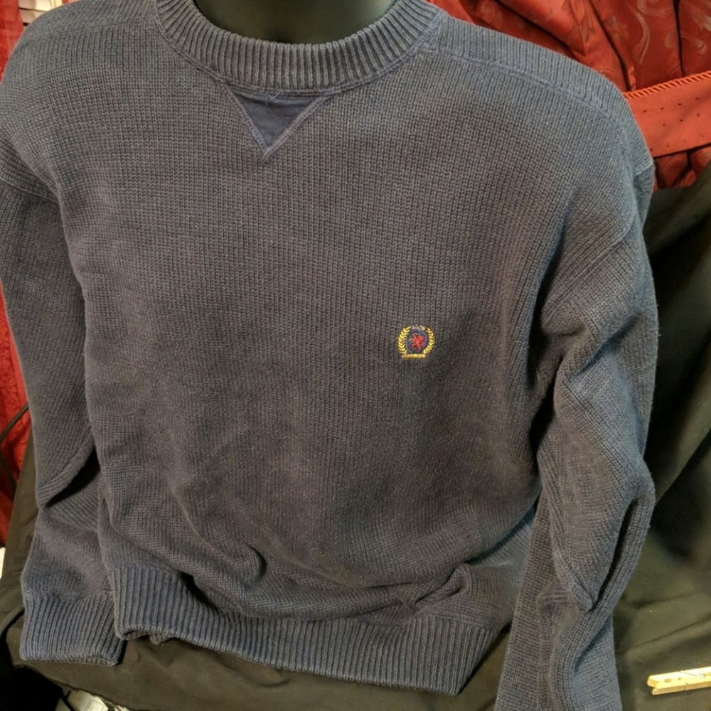 Vintage Tommy Hilfiger Navy Blue Sweater
